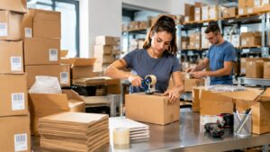 E-commerce fulfillment warehouse serving Chicago and Midwest logistics buyers